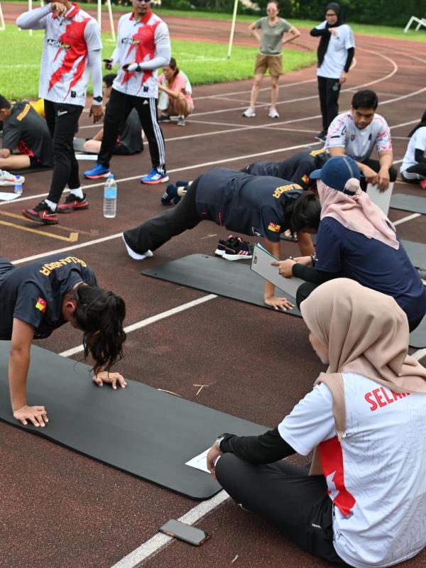 Sesi Ujian Kecergasan Pasukan Gimnastik Artistik Negeri Selangor